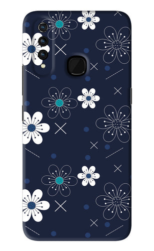 Flowers 4 Vivo Z1 Pro Back Skin Wrap