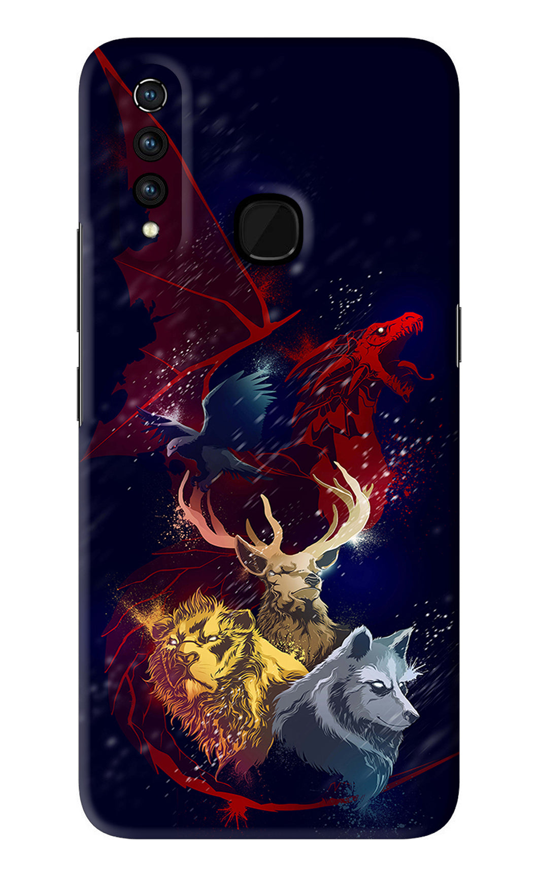 Game Of Thrones Vivo Z1 Pro Back Skin Wrap