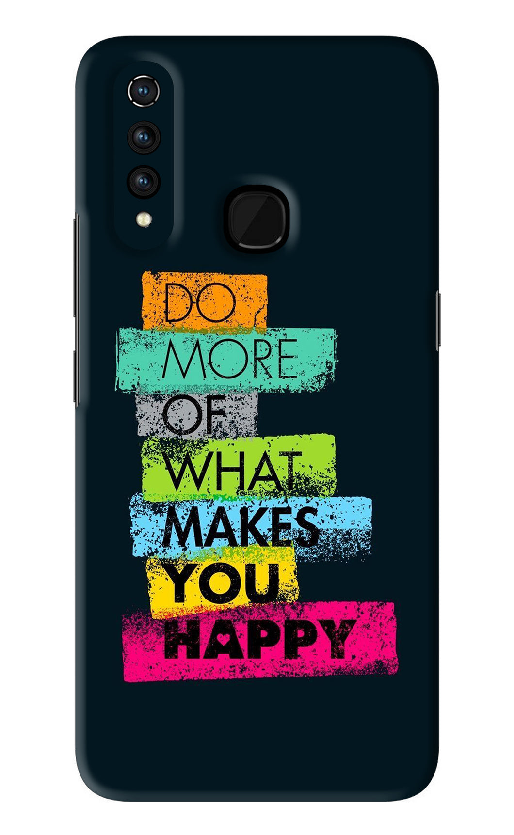 Do More Of What Makes You Happy Vivo Z1 Pro Back Skin Wrap