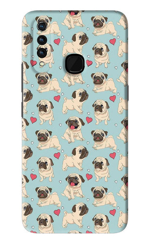 Pug Dog Vivo Z1 Pro Back Skin Wrap