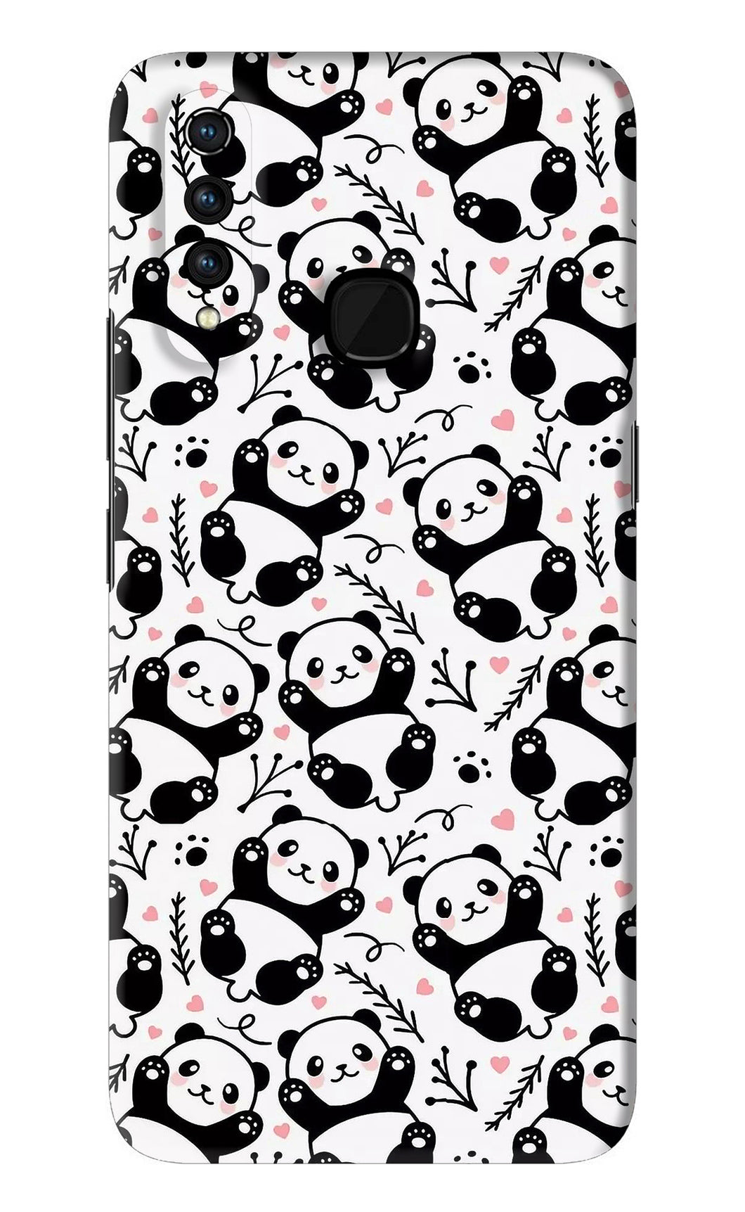 Cute Panda Vivo Z1 Pro Back Skin Wrap
