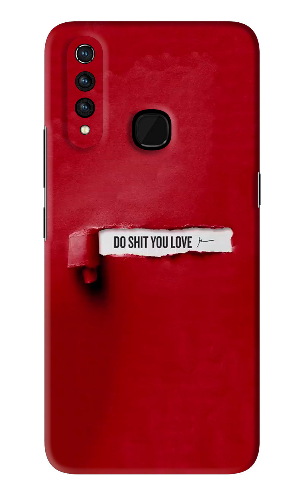 Do Shit You Love Vivo Z1 Pro Back Skin Wrap