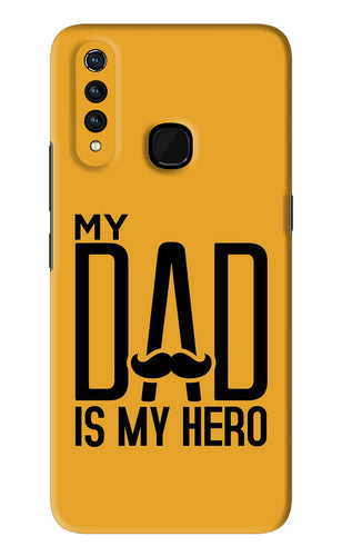 My Dad Is My Hero Vivo Z1 Pro Back Skin Wrap