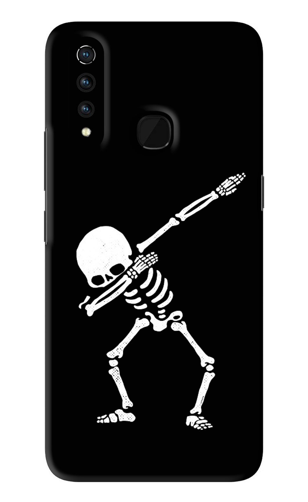 Dabbing Skeleton Art Vivo Z1 Pro Back Skin Wrap