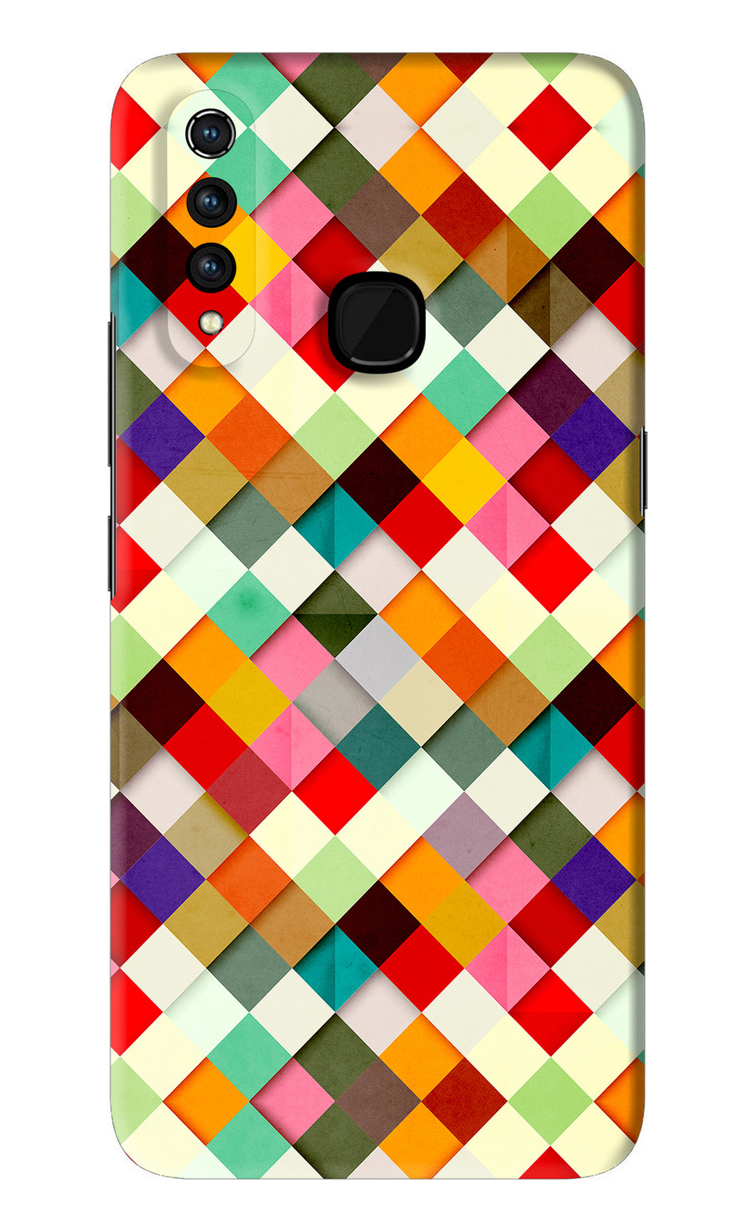 Geometric Abstract Colorful Vivo Z1 Pro Back Skin Wrap