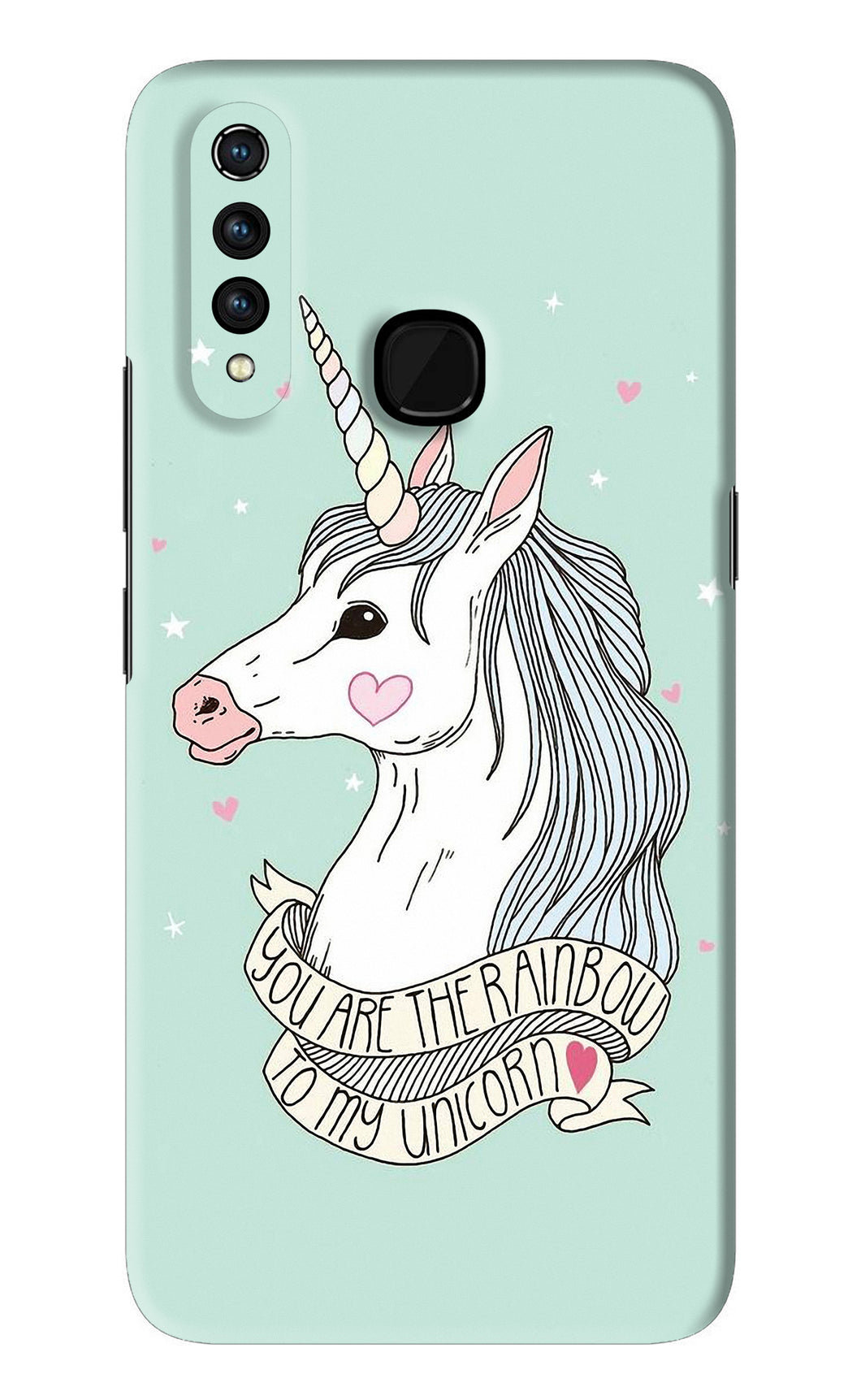 Unicorn Wallpaper Vivo Z1 Pro Back Skin Wrap