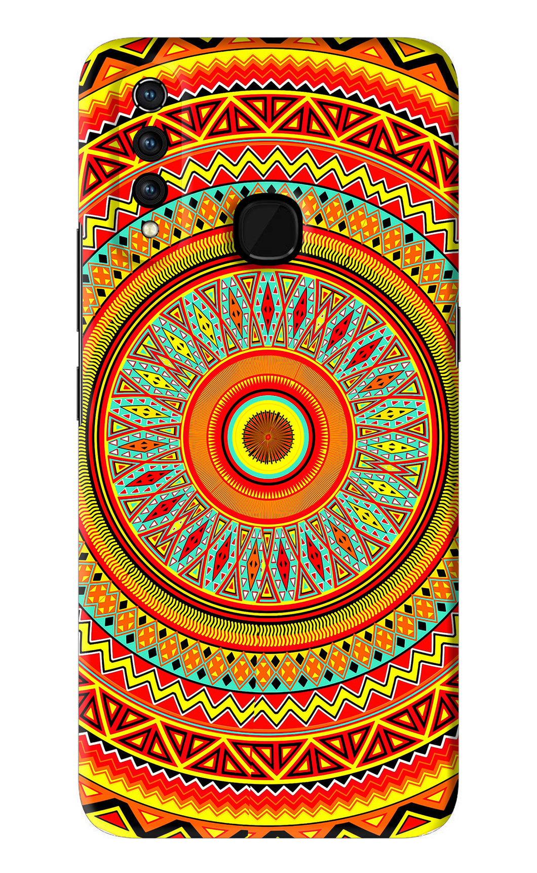 Mandala Pattern Vivo Z1 Pro Back Skin Wrap