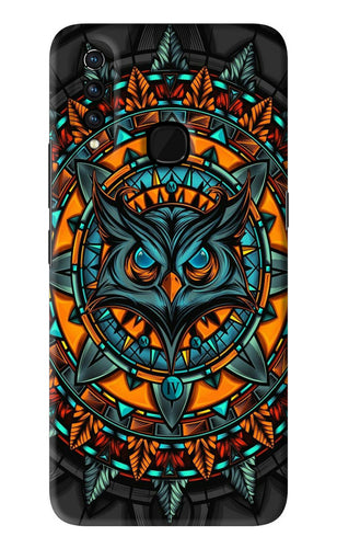 Angry Owl Art Vivo Z1 Pro Back Skin Wrap