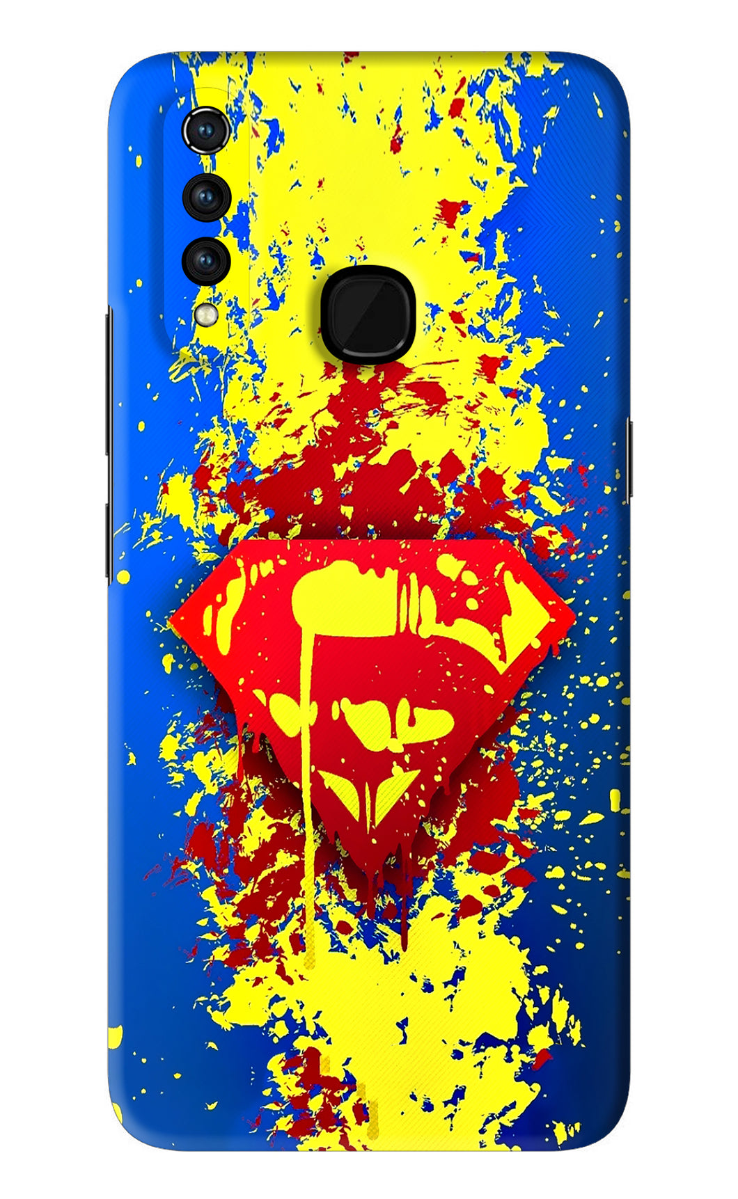 Superman logo Vivo Z1 Pro Back Skin Wrap
