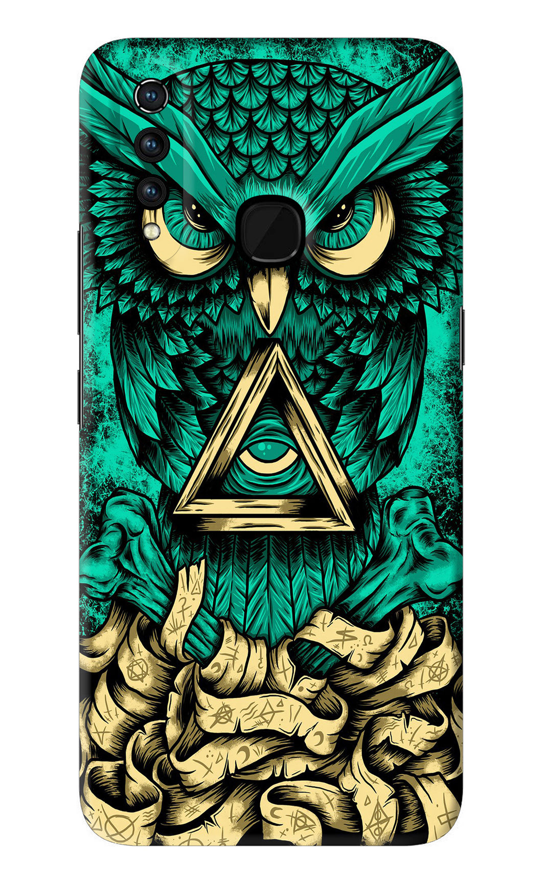 Green Owl Vivo Z1 Pro Back Skin Wrap