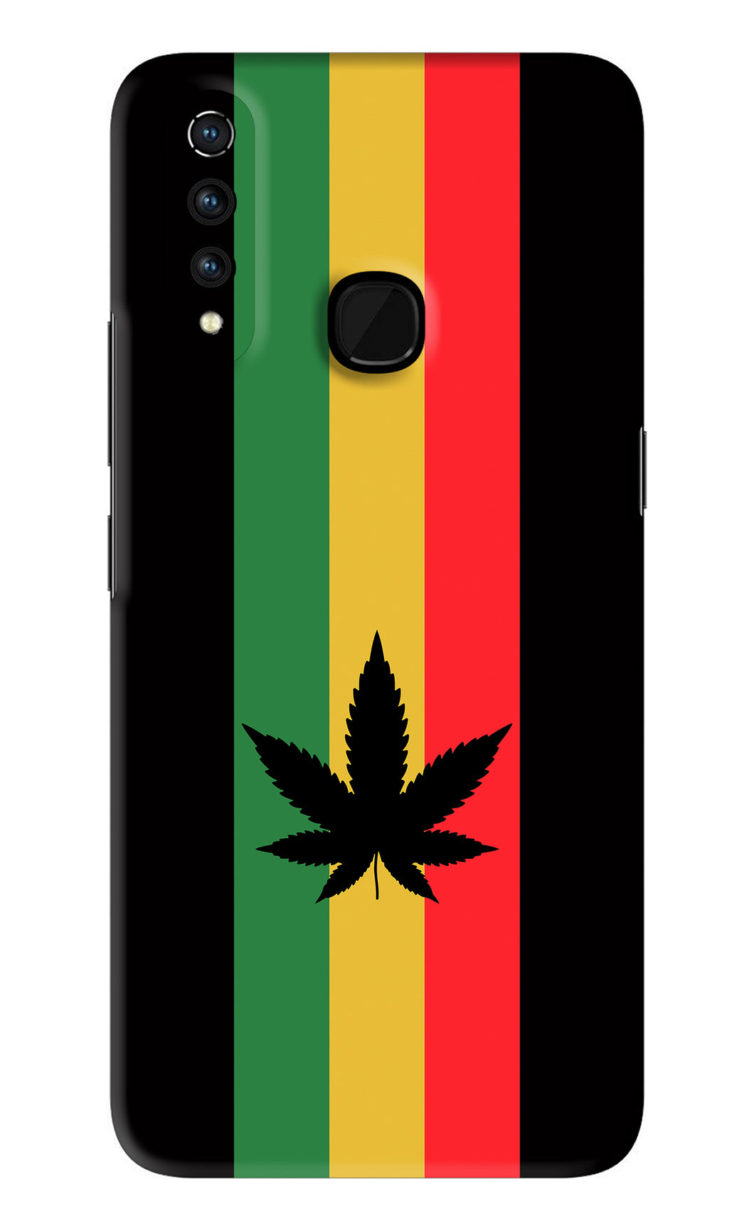 Weed Flag Vivo Z1 Pro Back Skin Wrap