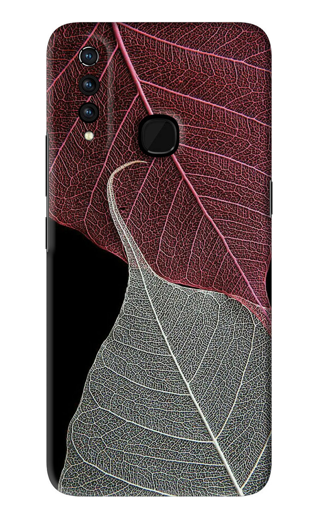 Leaf Pattern Vivo Z1 Pro Back Skin Wrap