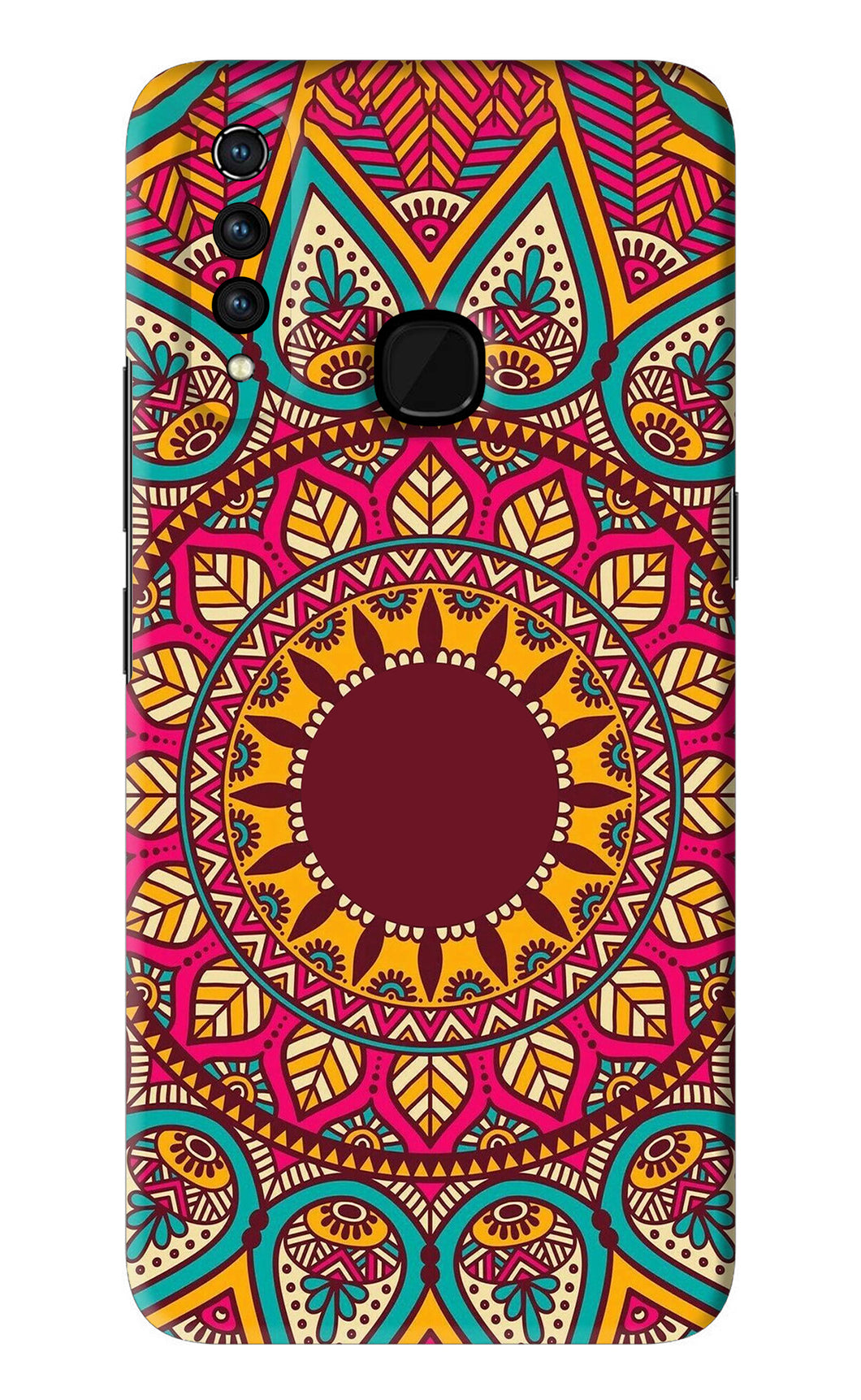 Mandala Pattern 1 Vivo Z1 Pro Back Skin Wrap