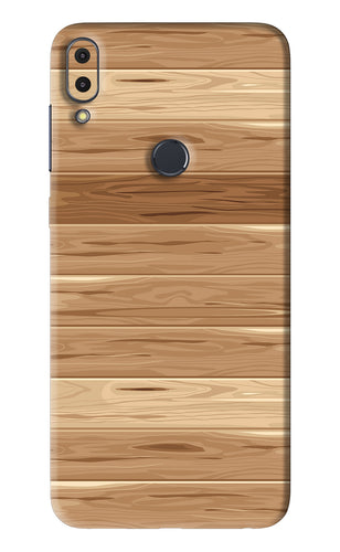 Wooden Vector Asus Zenfone Max Pro M1 Back Skin Wrap