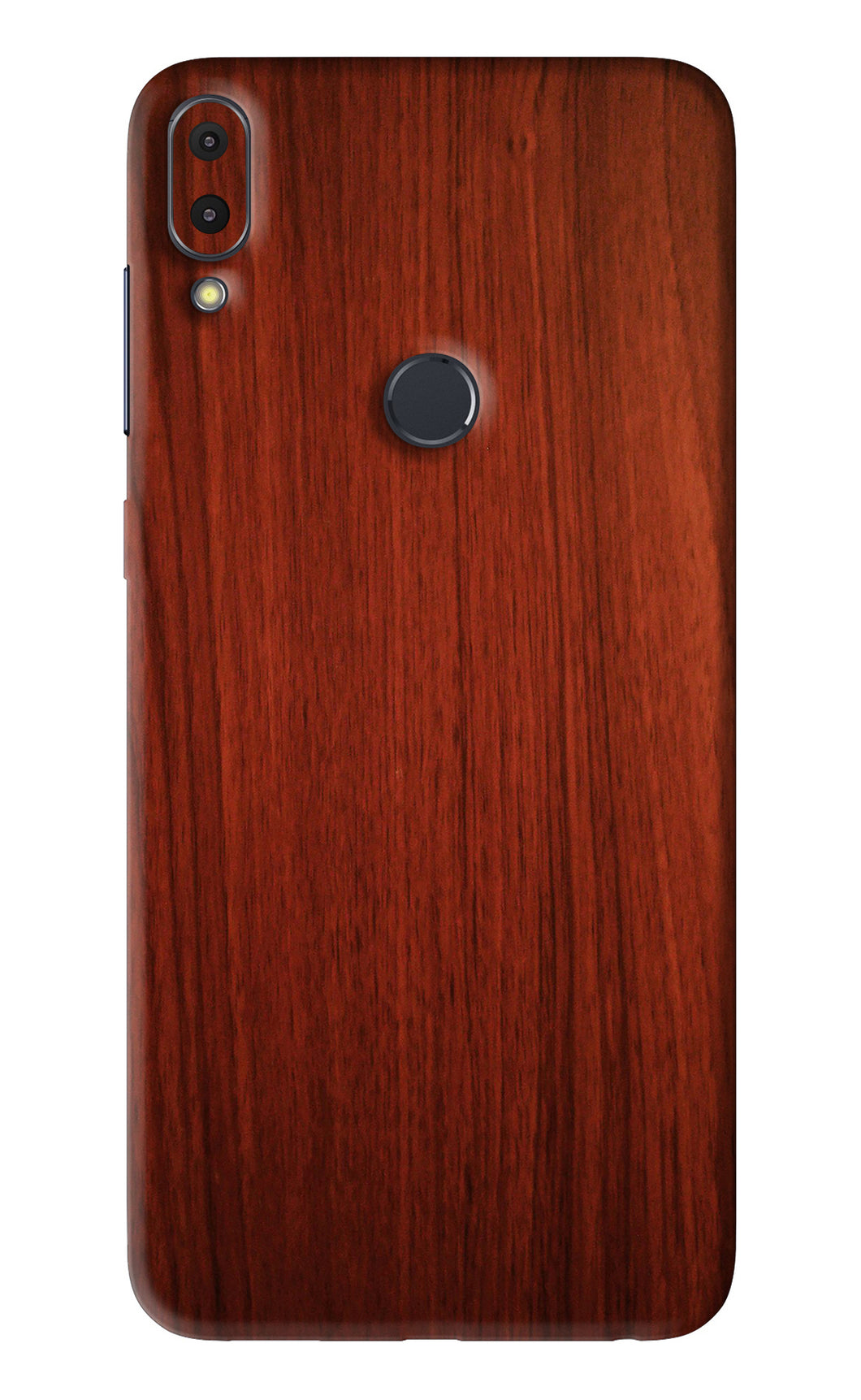 Wooden Plain Pattern Asus Zenfone Max Pro M1 Back Skin Wrap