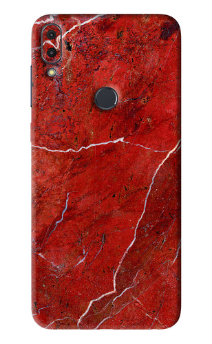 Red Marble Design Asus Zenfone Max Pro M1 Back Skin Wrap