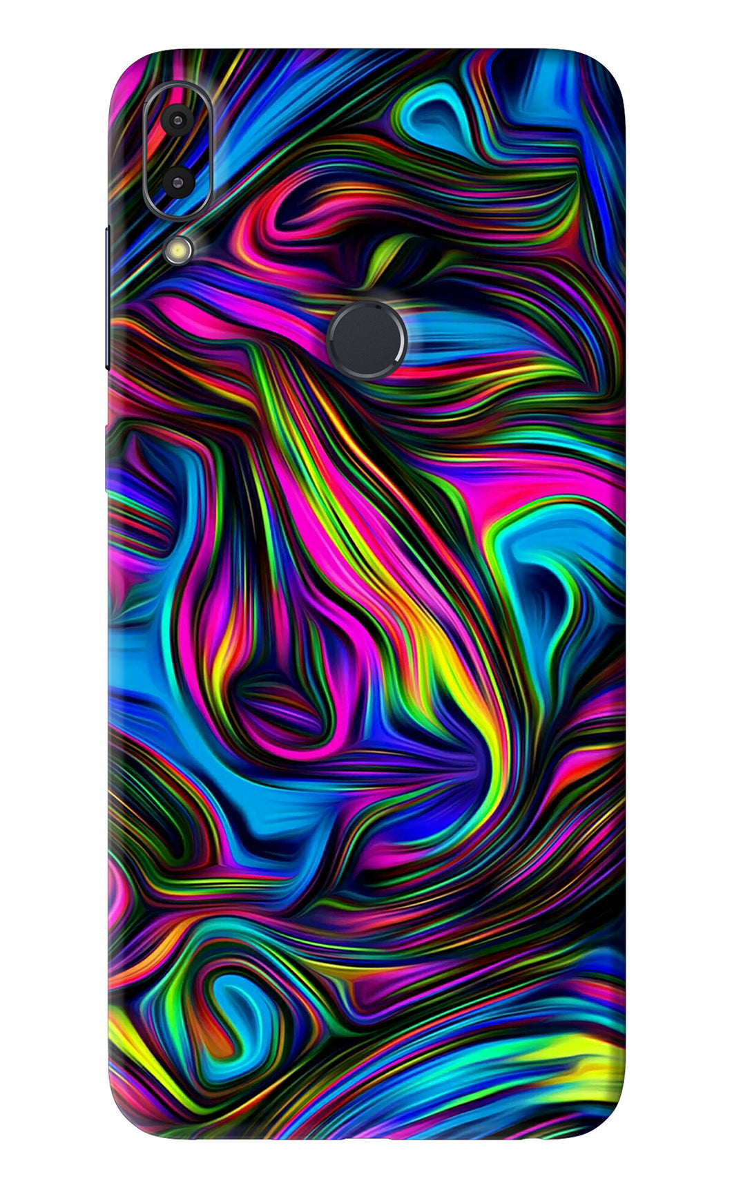 Abstract Art Asus Zenfone Max Pro M1 Back Skin Wrap
