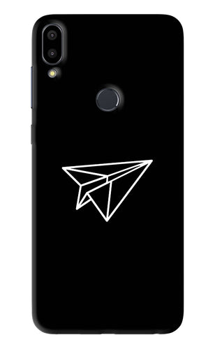 Paper Plane White Asus Zenfone Max Pro M1 Back Skin Wrap