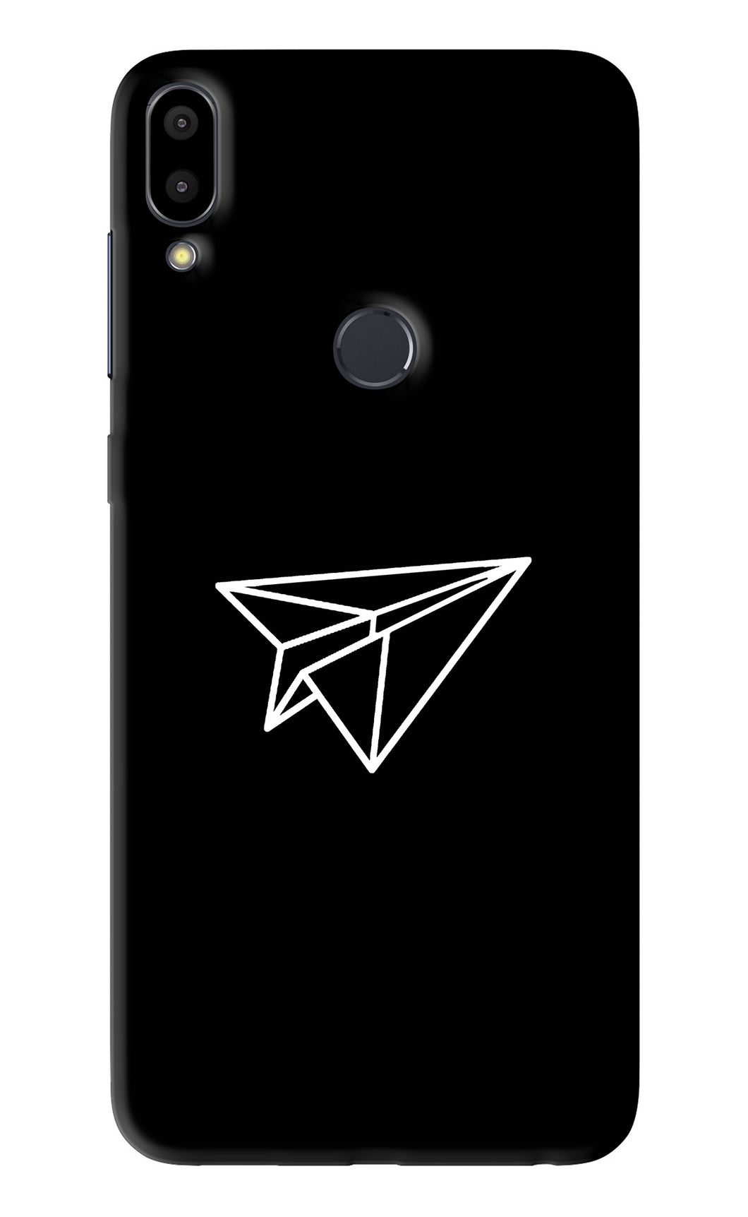 Paper Plane White Asus Zenfone Max Pro M1 Back Skin Wrap
