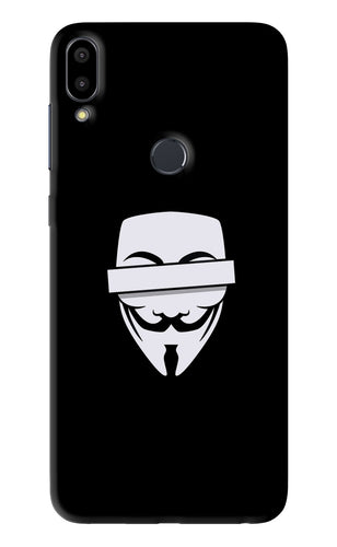 Anonymous Face Asus Zenfone Max Pro M1 Back Skin Wrap