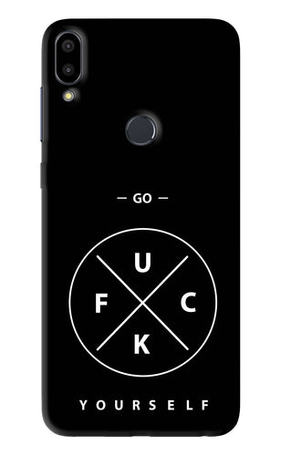 Go Fuck Yourself Asus Zenfone Max Pro M1 Back Skin Wrap