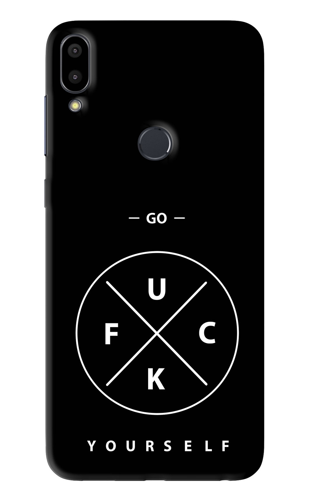 Go Fuck Yourself Asus Zenfone Max Pro M1 Back Skin Wrap