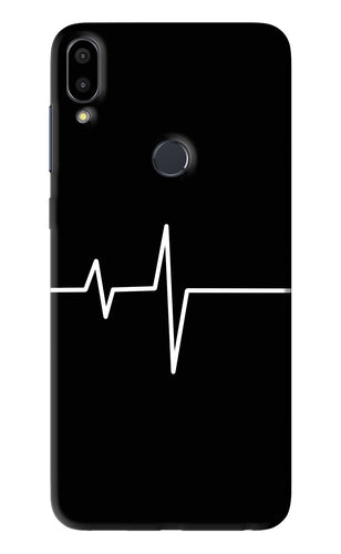 Heart Beats Asus Zenfone Max Pro M1 Back Skin Wrap