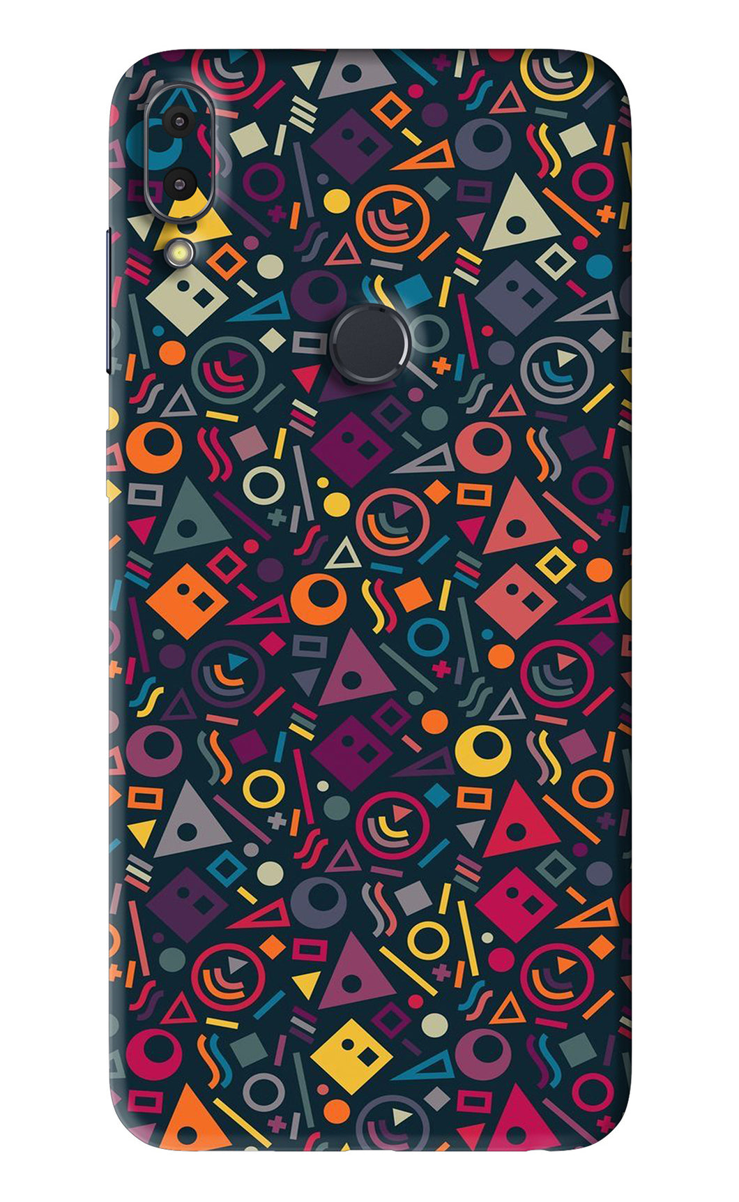 Geometric Abstract Asus Zenfone Max Pro M1 Back Skin Wrap