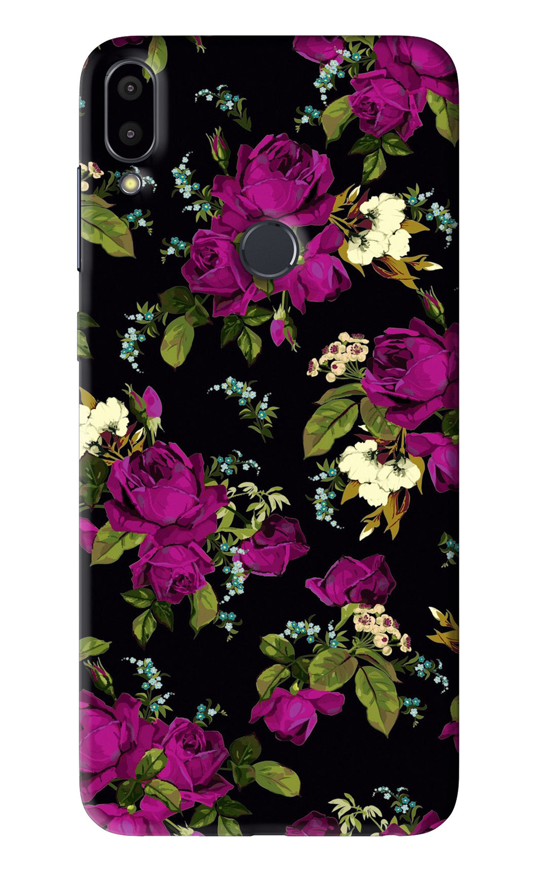 Flowers 3 Asus Zenfone Max Pro M1 Back Skin Wrap