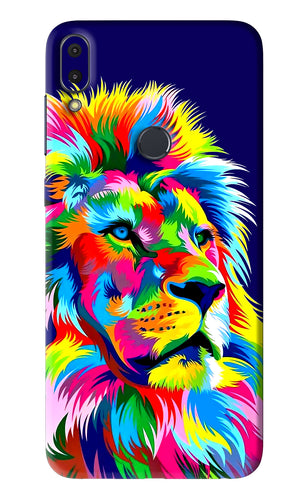 Vector Art Lion Asus Zenfone Max Pro M1 Back Skin Wrap