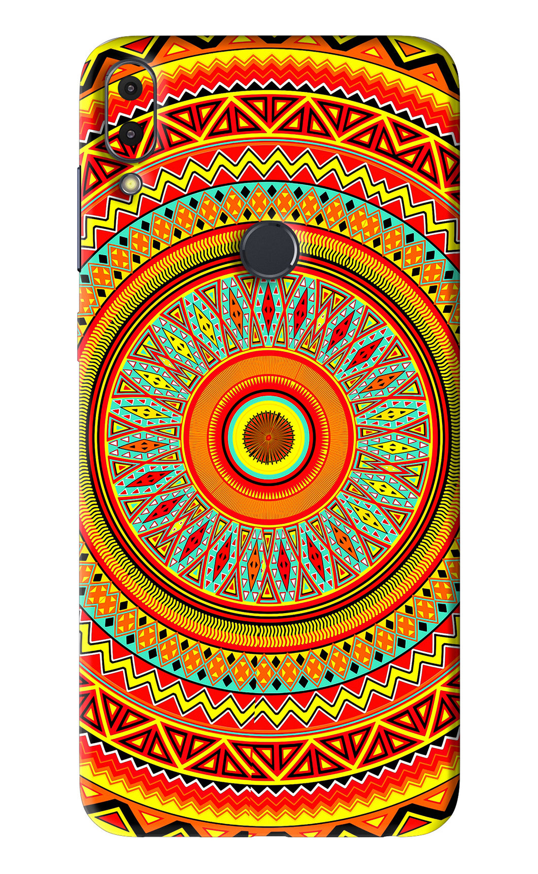 Mandala Pattern Asus Zenfone Max Pro M1 Back Skin Wrap