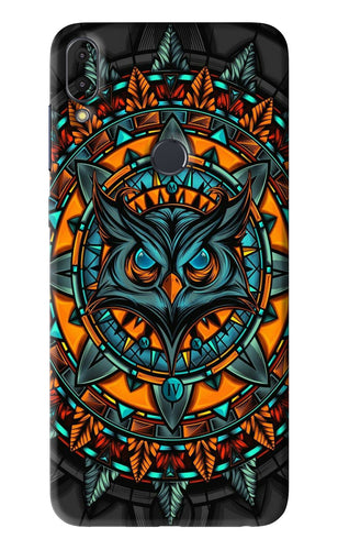 Angry Owl Art Asus Zenfone Max Pro M1 Back Skin Wrap