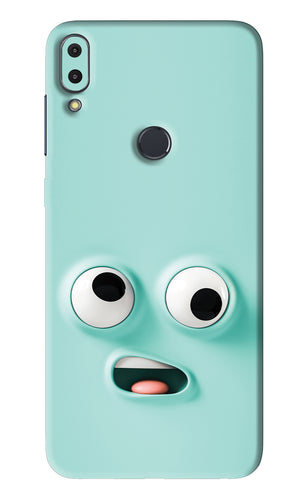 Silly Face Cartoon Asus Zenfone Max Pro M1 Back Skin Wrap