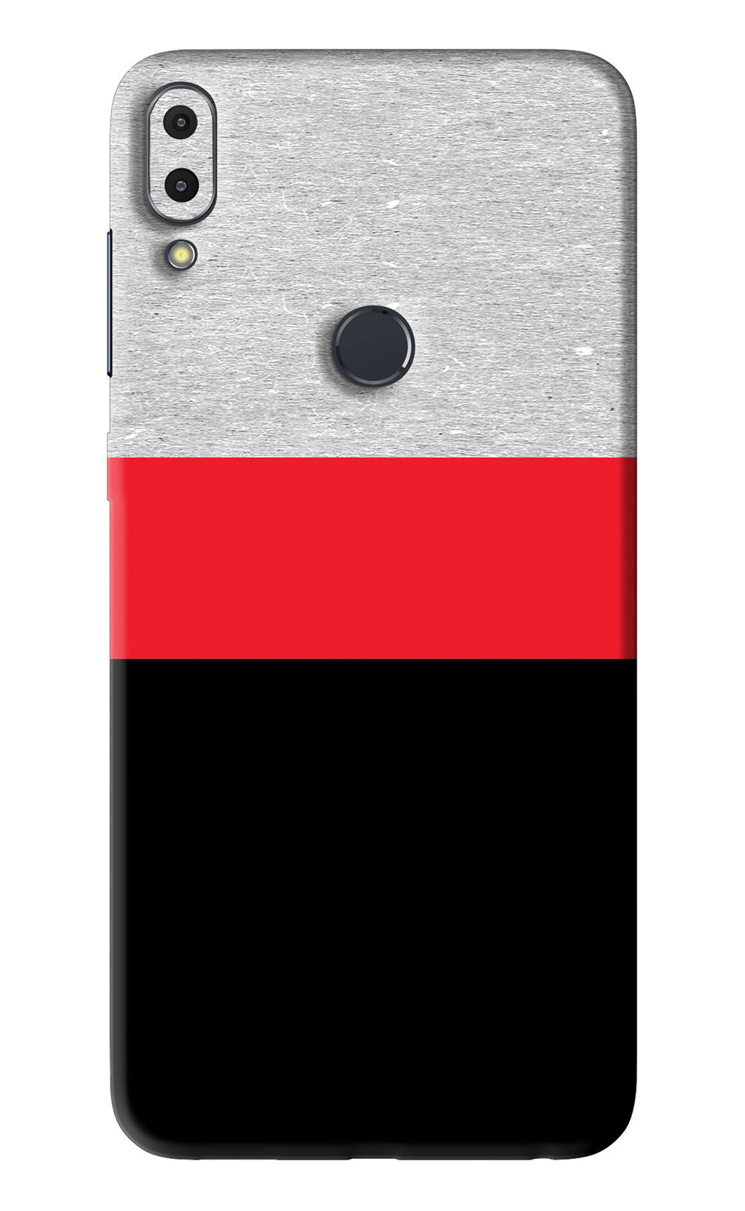 Tri Color Pattern Asus Zenfone Max Pro M1 Back Skin Wrap