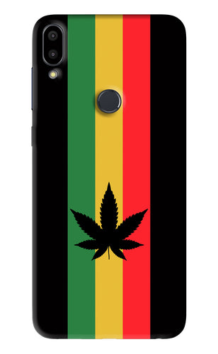 Weed Flag Asus Zenfone Max Pro M1 Back Skin Wrap