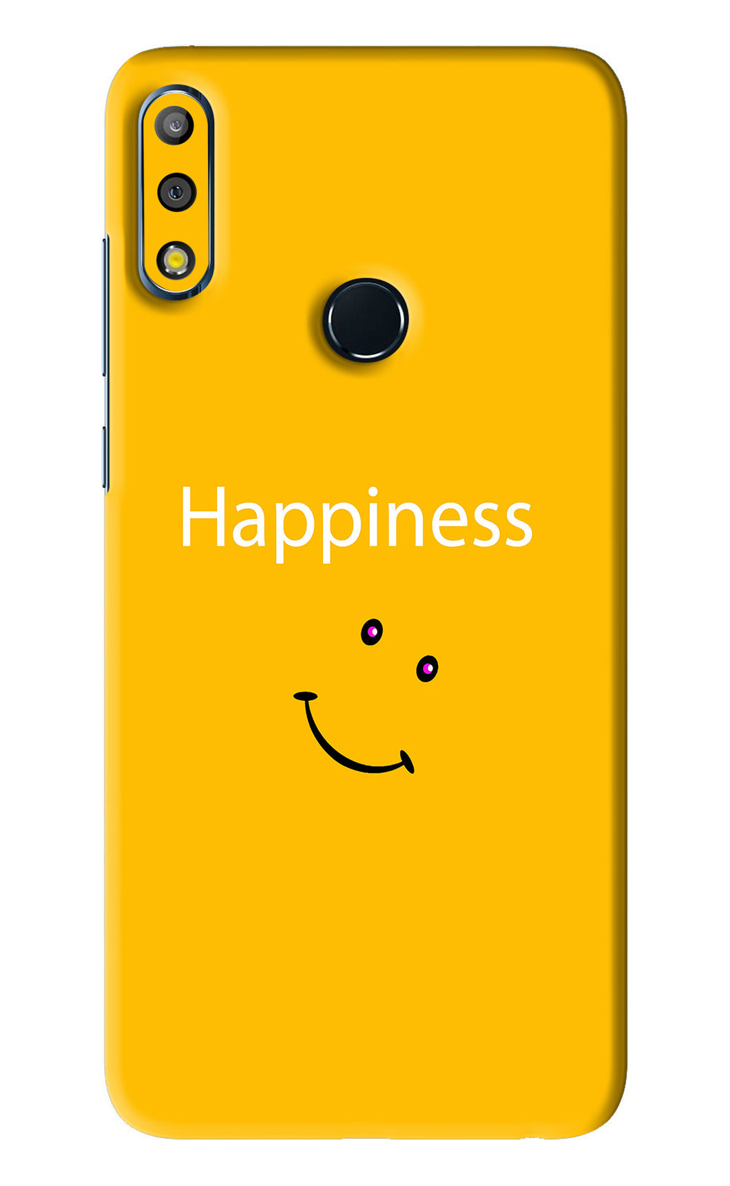Happiness With Smiley Asus Zenfone Max Pro M2 Back Skin Wrap