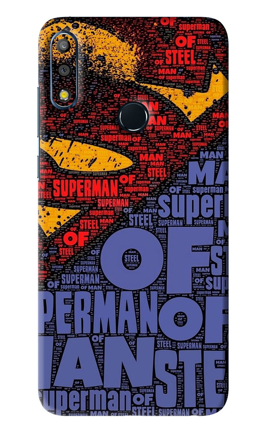 Superman Asus Zenfone Max Pro M2 Back Skin Wrap