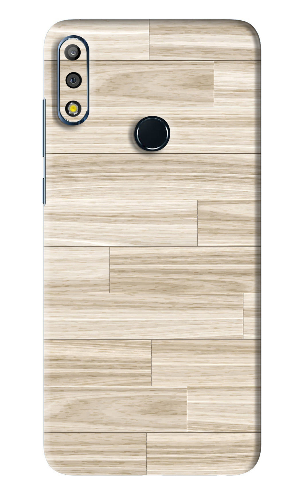 Wooden Art Texture Asus Zenfone Max Pro M2 Back Skin Wrap