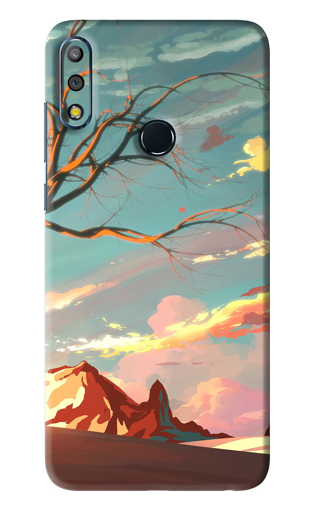 Scenery Asus Zenfone Max Pro M2 Back Skin Wrap