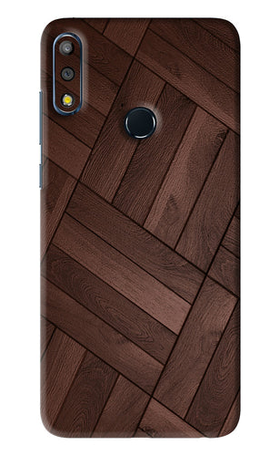 Wooden Texture Design Asus Zenfone Max Pro M2 Back Skin Wrap