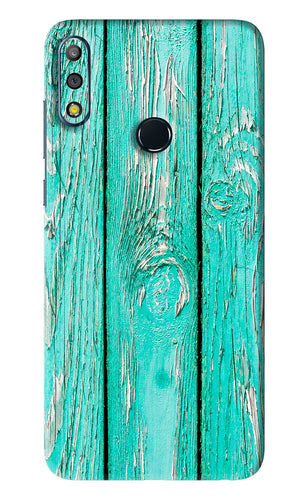 Blue Wood Asus Zenfone Max Pro M2 Back Skin Wrap