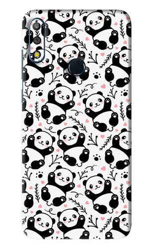 Cute Panda Asus Zenfone Max Pro M2 Back Skin Wrap