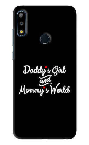 Daddy's Girl and Mommy's World Asus Zenfone Max Pro M2 Back Skin Wrap
