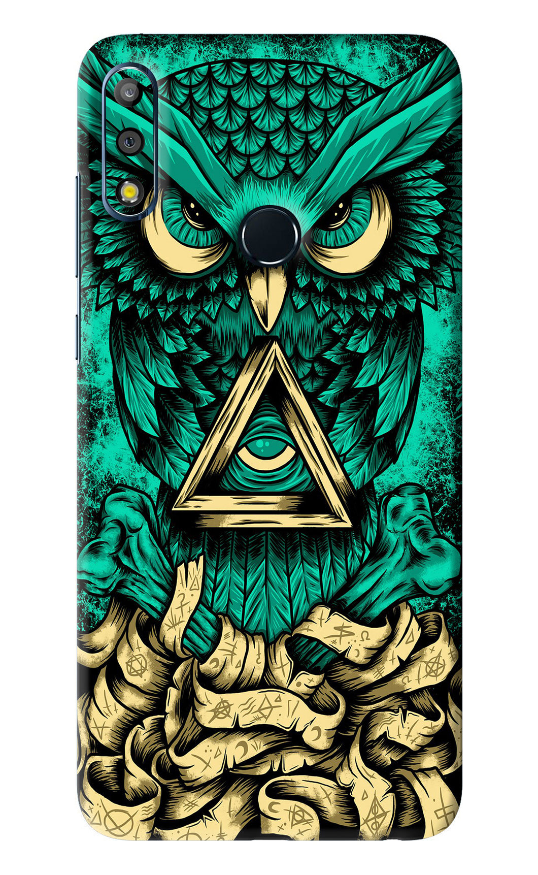 Green Owl Asus Zenfone Max Pro M2 Back Skin Wrap
