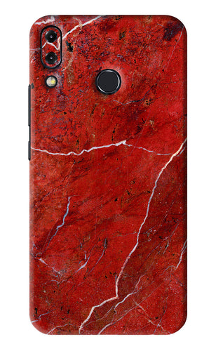 Red Marble Design Asus Zenfone 5Z Back Skin Wrap