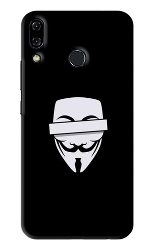 Anonymous Face Asus Zenfone 5Z Back Skin Wrap