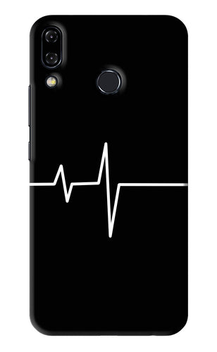 Heart Beats Asus Zenfone 5Z Back Skin Wrap