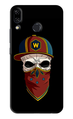 Skull Asus Zenfone 5Z Back Skin Wrap