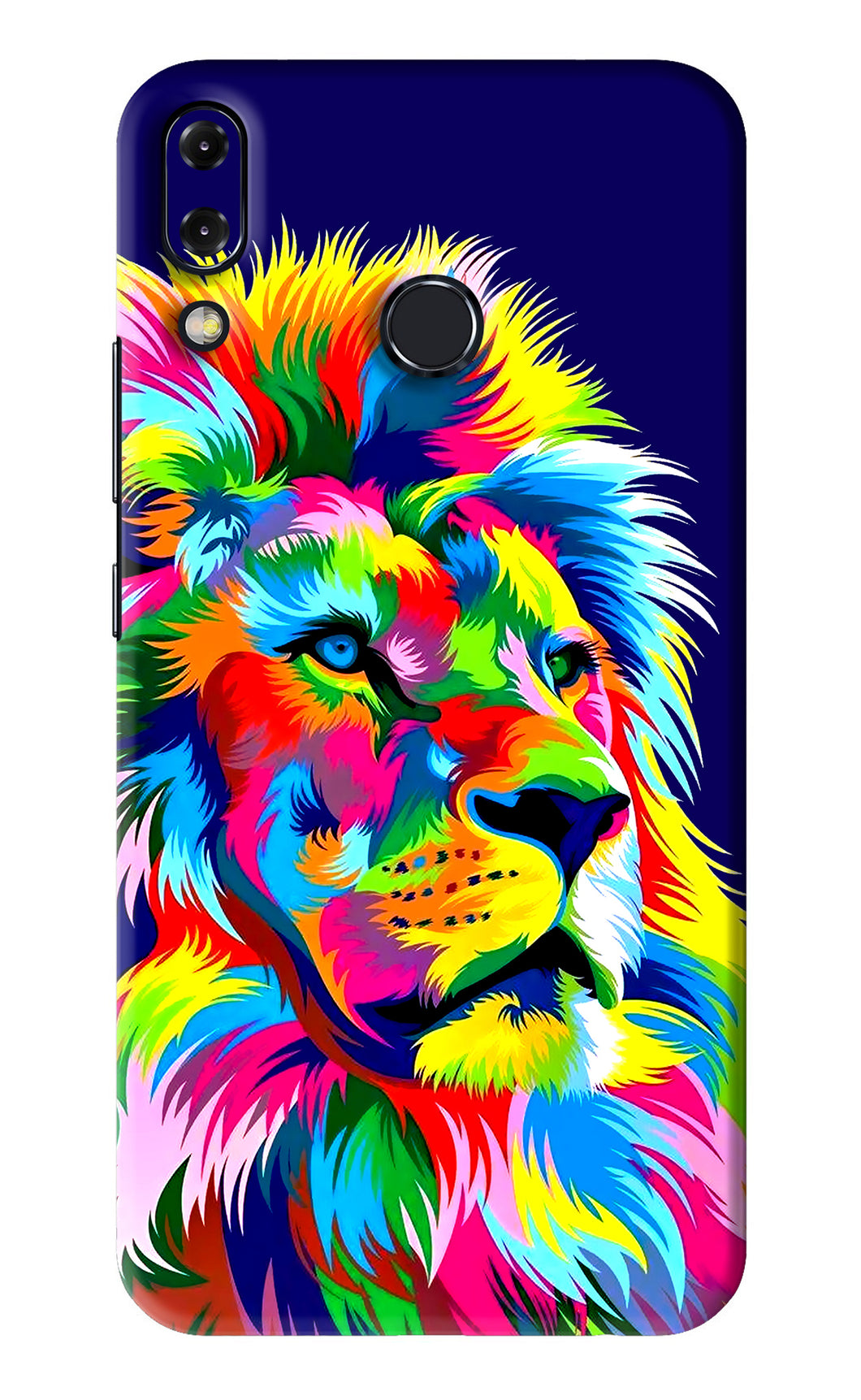 Vector Art Lion Asus Zenfone 5Z Back Skin Wrap