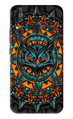 Angry Owl Art Asus Zenfone 5Z Back Skin Wrap